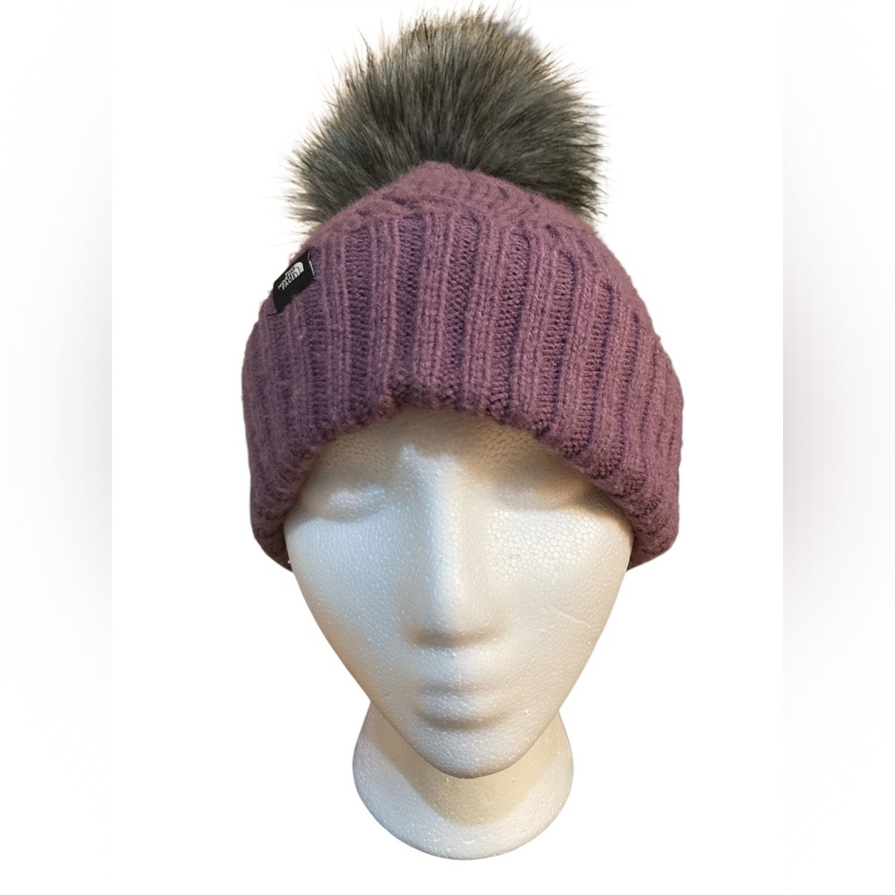 The North Face Junior Oh Mega Fur Pom Beanie